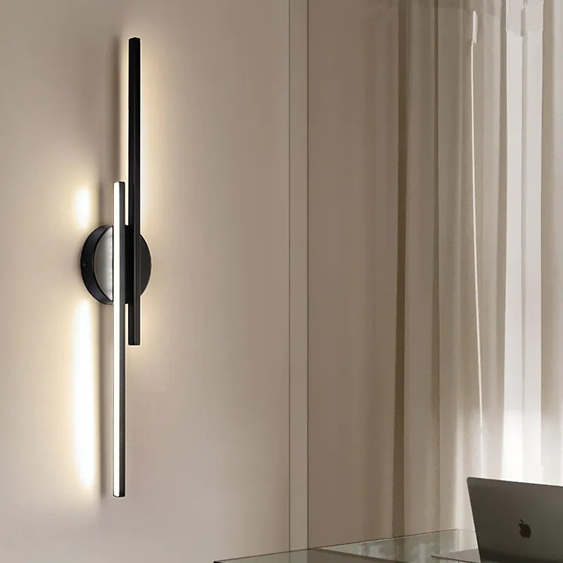Wall Lamp with Metal and Silica Finish for Bedroom | OroDwell