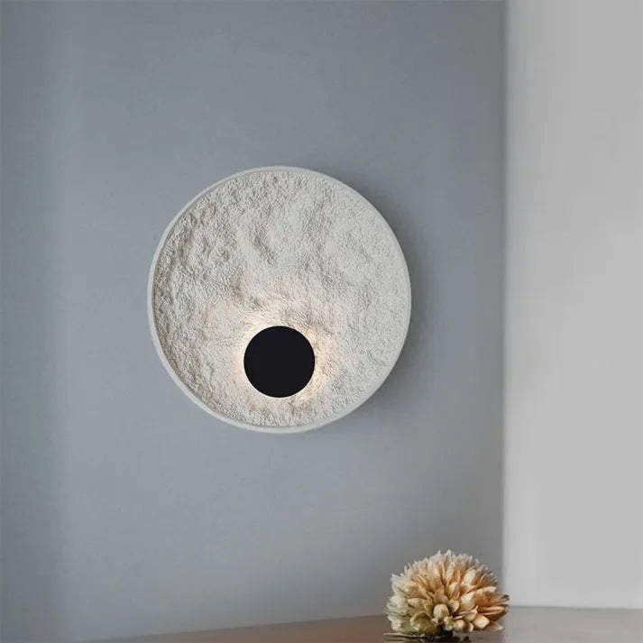 LunaSphere Resin Wall Lamp dimensions and design detail | OroDwell