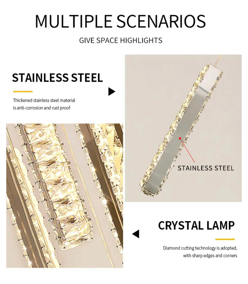 Chandelier - Staircase Lighting Accent