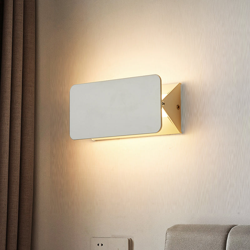Indoor Wall Lamp Minimalist Rectangular Silhouette
