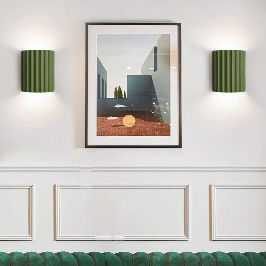 Metal Wall Lamp for Hallway Interior