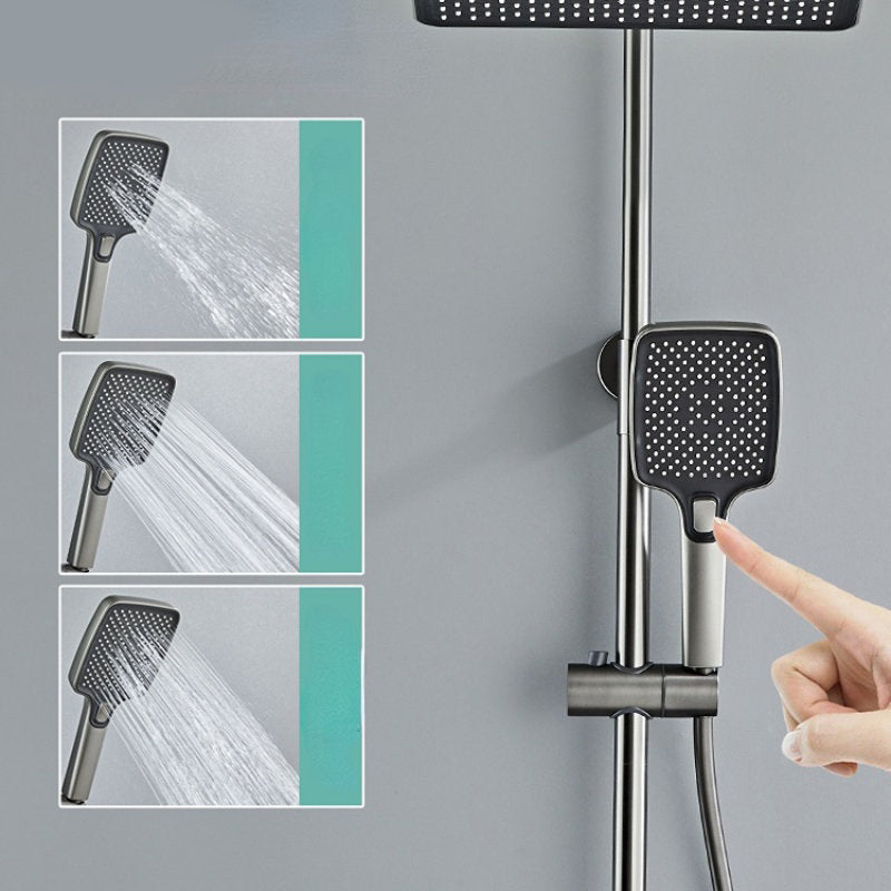 Shower Set Digital Temperature Display Detail