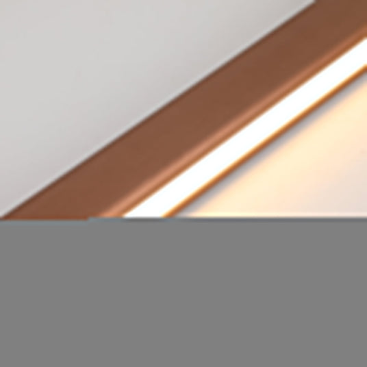 Linear Pendant Light Metal Acrylic Finish Detail