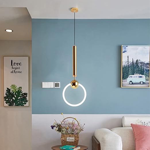 Nordic Minimal Pendant Light Alternate Angle - OroDwell