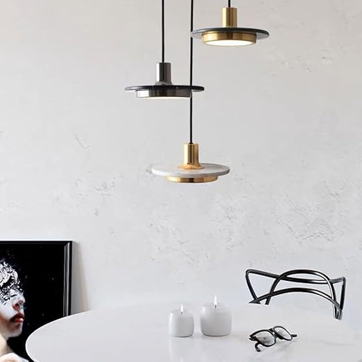 Sleek Marble Pendant Light for Modern Interiors