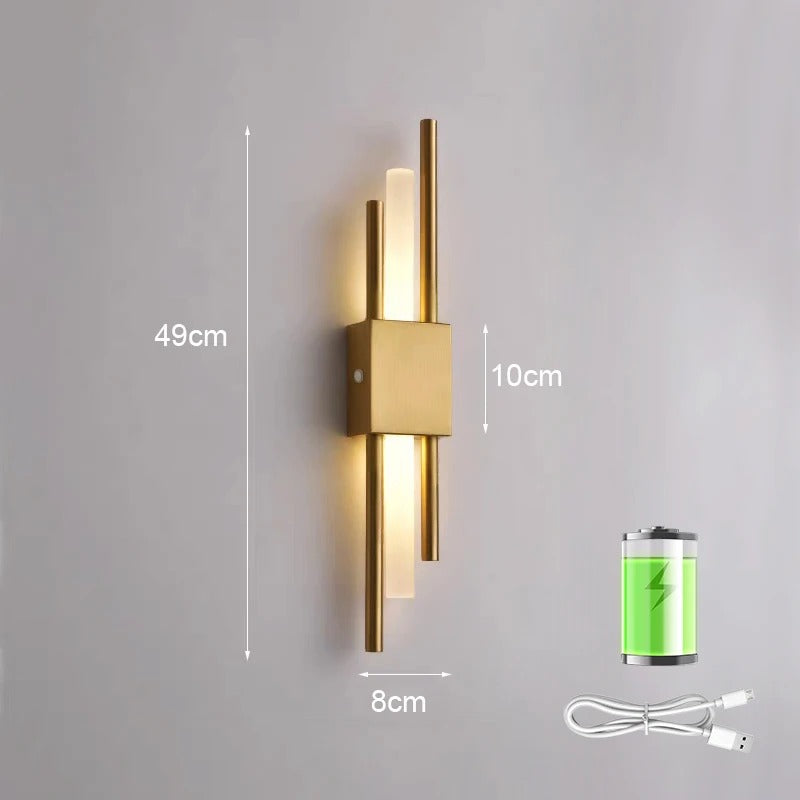 Minimalist Wall Sconce for Office Accent