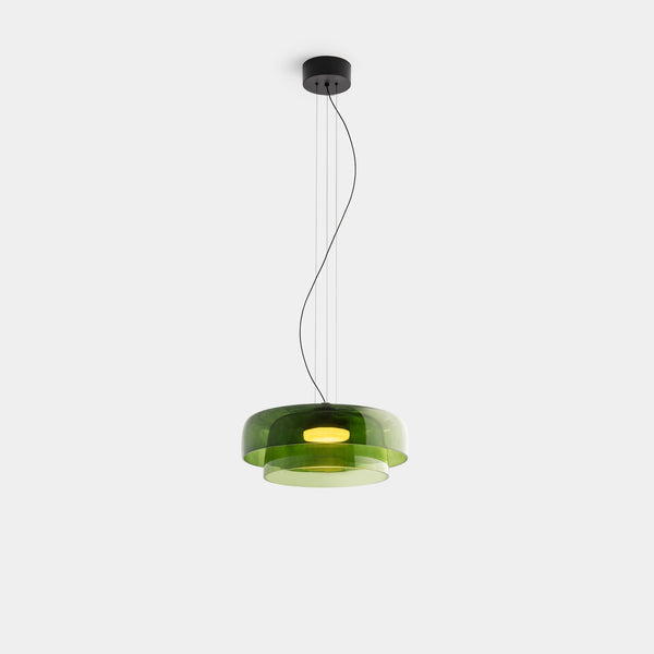 FjordLumen Pendant Light – Metal and Glass Fixture