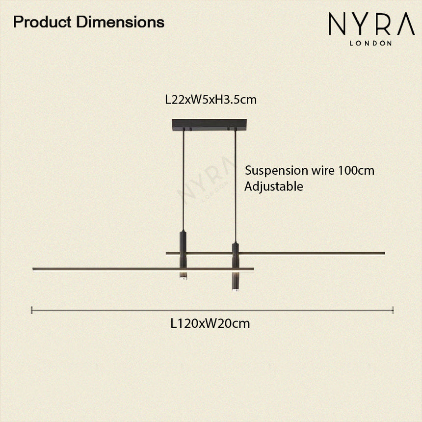 Vellaro Two Light Chandelier - Additional View 2