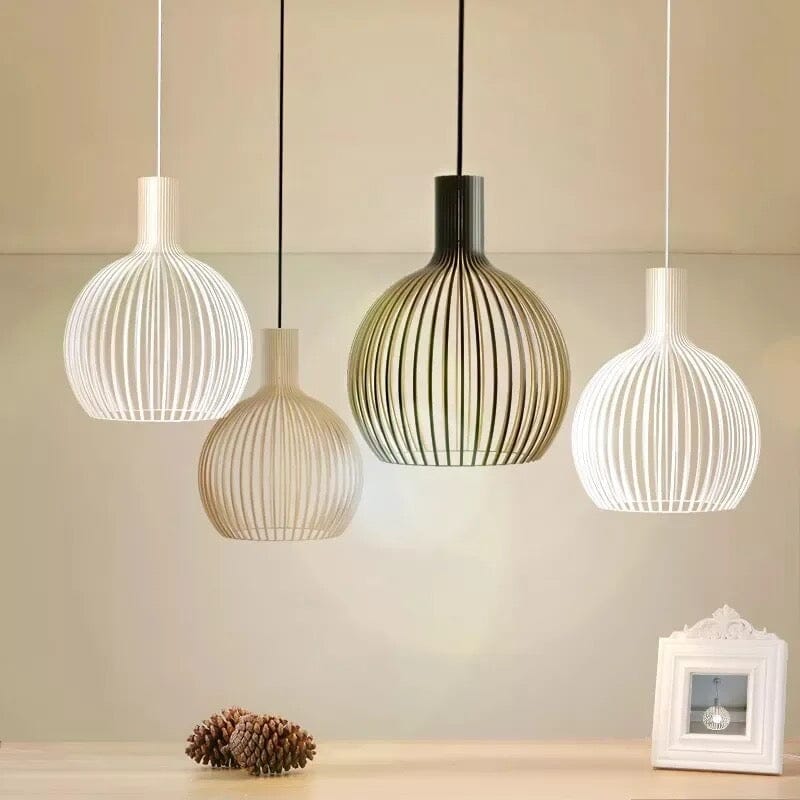 Bamboo pendant light for modern rustic homes decor