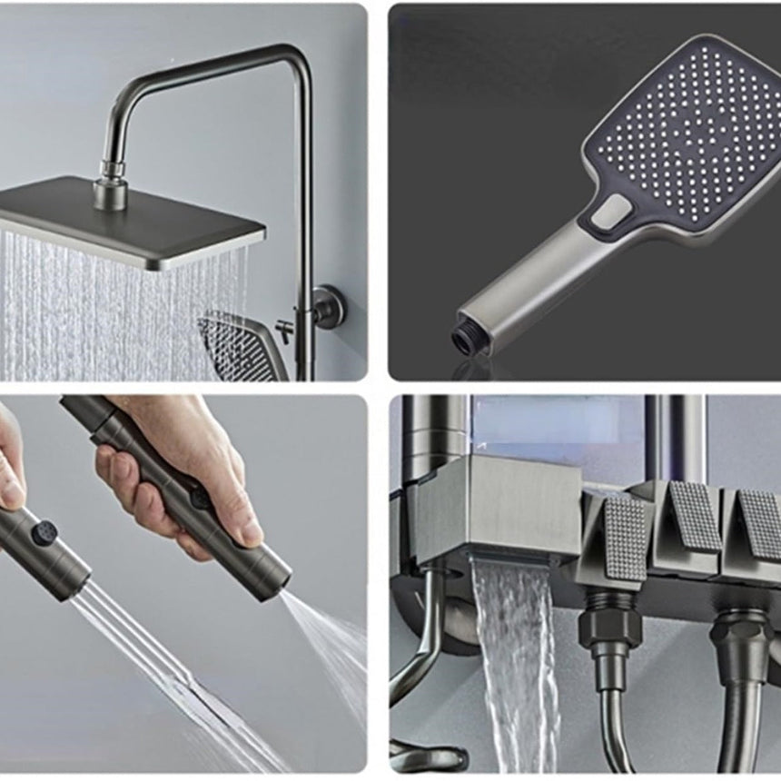 Rain Shower Head Detail View