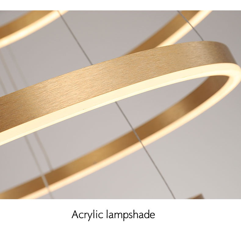 Acrylic Lunara | Round Lamp for Living Room