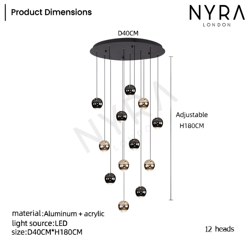 Raindrop Chandelier Refined Artistry Design