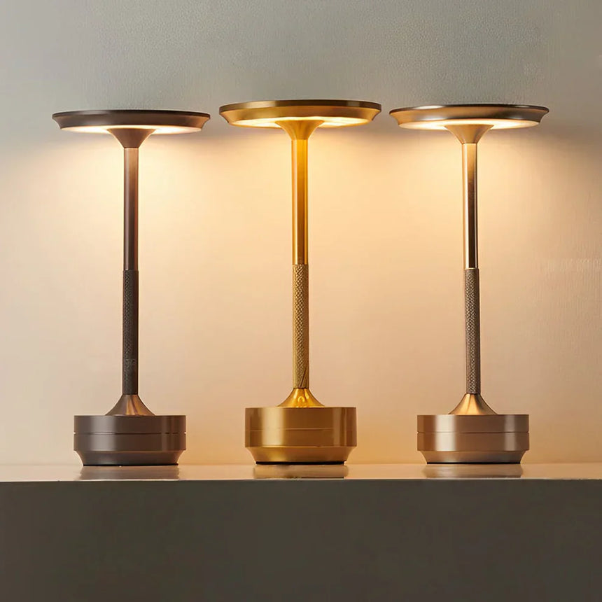 Touch dimmer LED lamp for dining table accent