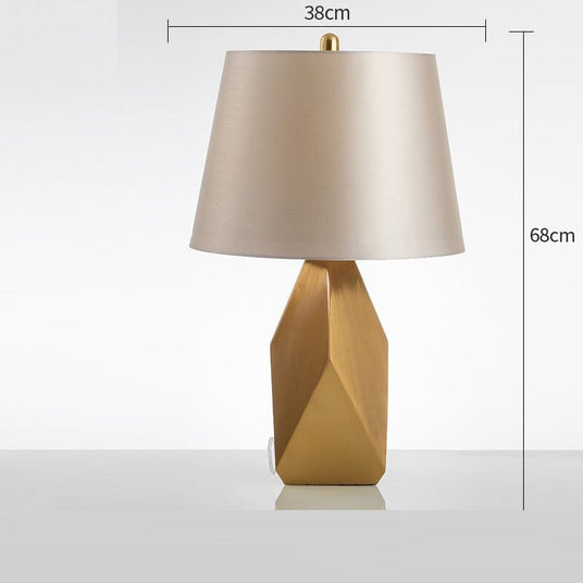 Handcrafted goose-inspired table lamp fixture