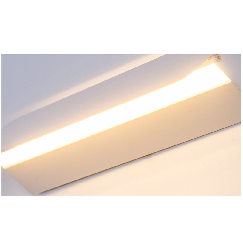 Metal and Acrylic Wall Lamp for Modern Bedroom Lighting