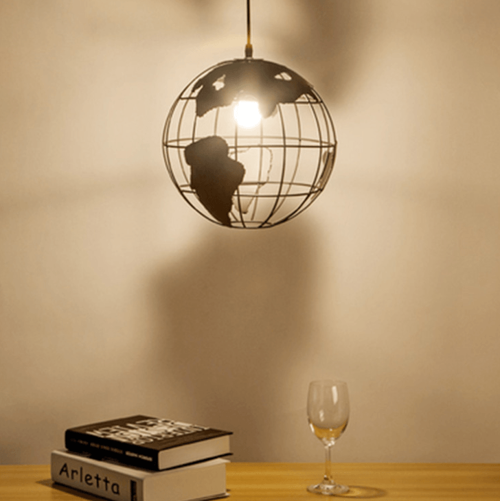 Avela Globe Pendant Light with Durable Metal Construction