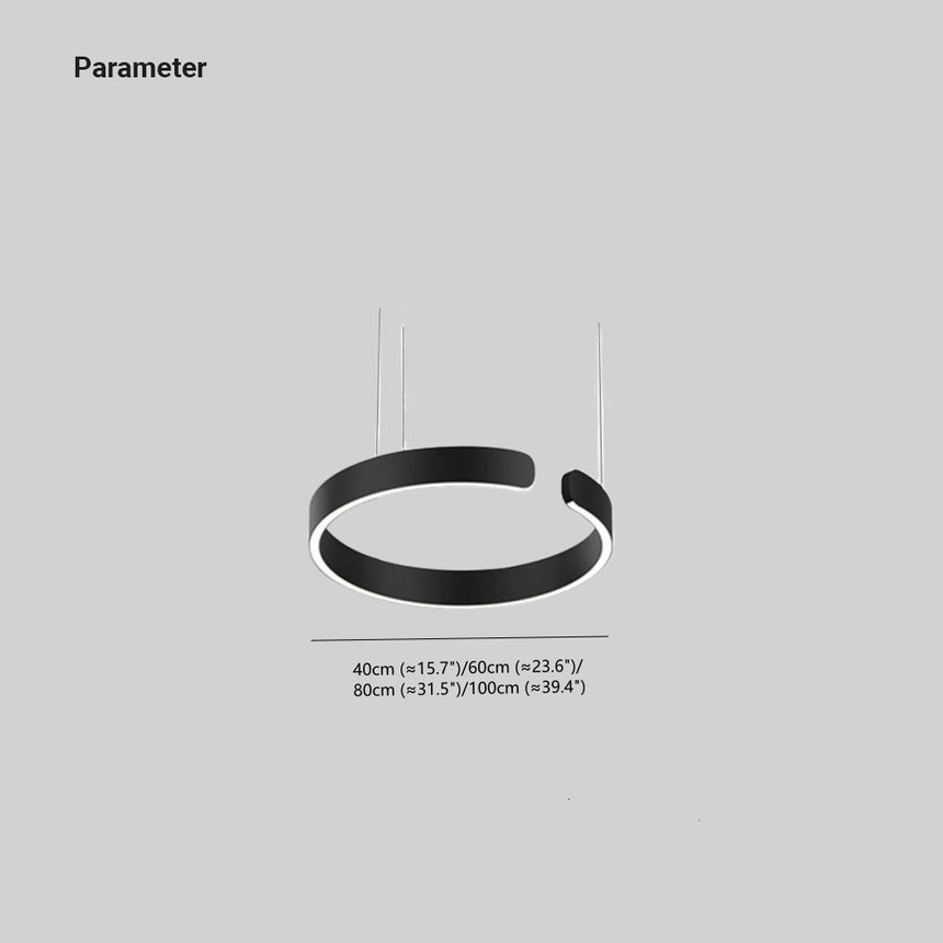 Circular Pendant Light for Modern Homes