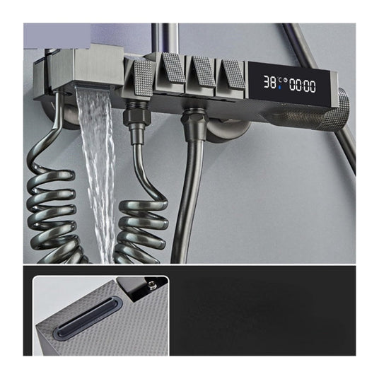 Pressurized Rain Shower System for Bathroom