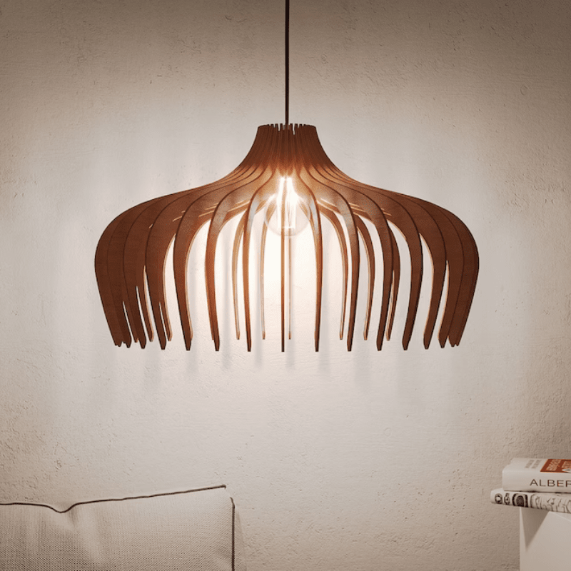 Rowan Wooden Chandelier - Additional View 1