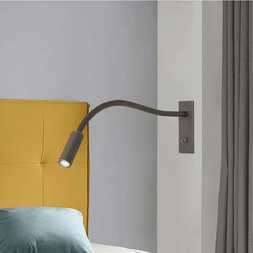 Gold wall lamp LED warm light for modern homes