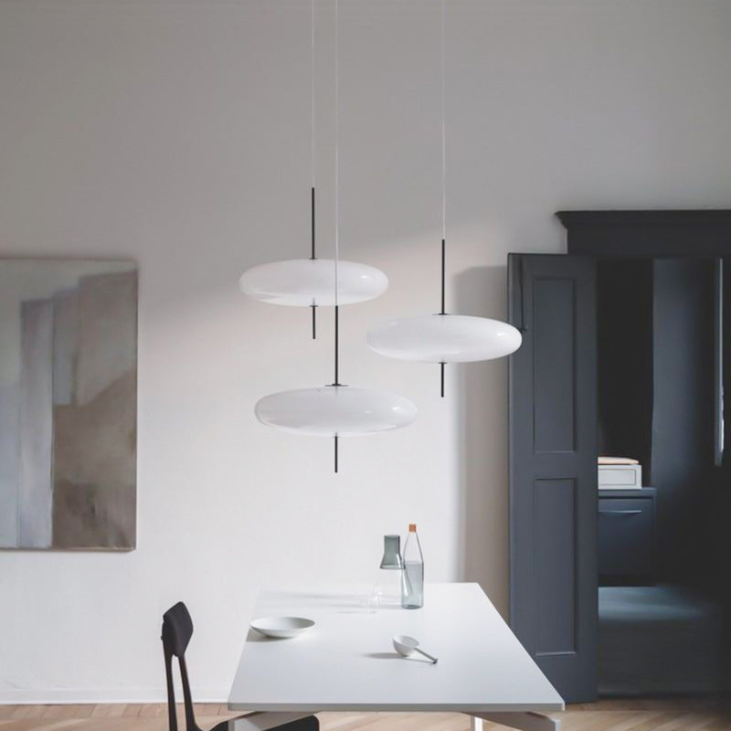 Metal and Acrylic Pendant Lamp Fixture