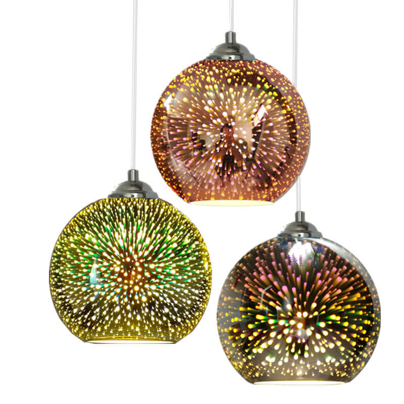 Glass Dome Pendant Light Base Detail