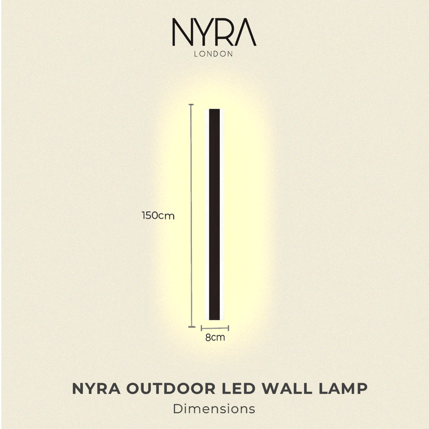 Exterior Aluminum LED Wall Light Design