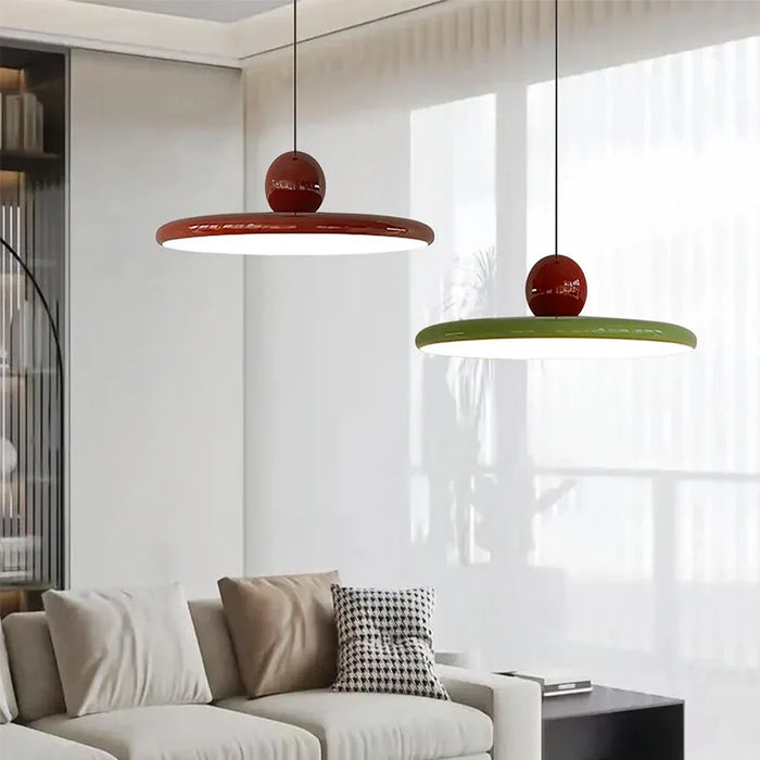 Glass Pendant Light LED Soft Ambient Glow Design - OpalDwell
