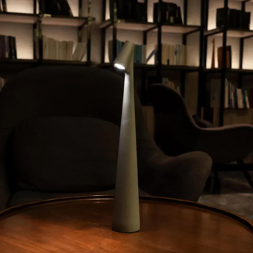 LED table lamp compact footprint view