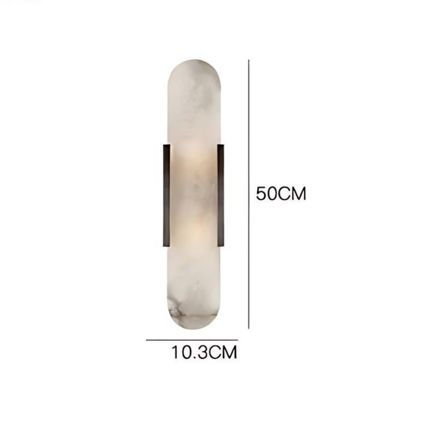 Hallway Accent Light with Marble Finish