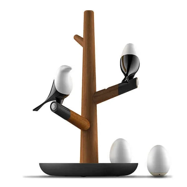 Wood Table Lamp – motion sensor design for modern home decor | OroDwell