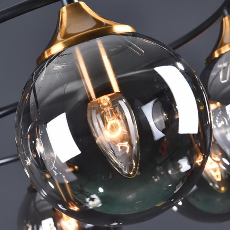 Smoked Glass Chandelier for Contemporary Homes