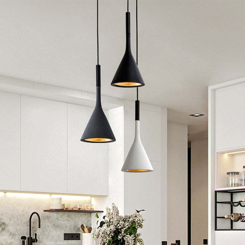 LunariHex Geometric Chandelier for Living Room