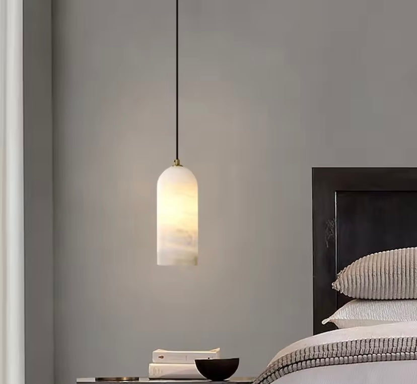 Marble Chandelier for Kitchen and Entryway Lighting