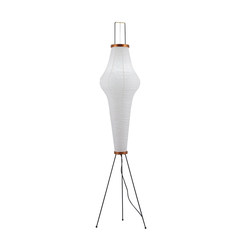 Kazumi Rice Paper Floor Lamp by OpalDwell Soft Ambient Glow OpalDwell