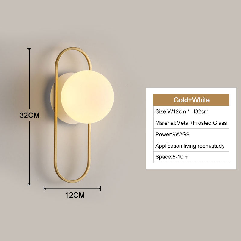Iron Body Wall Light with Up and Down Shade Direction