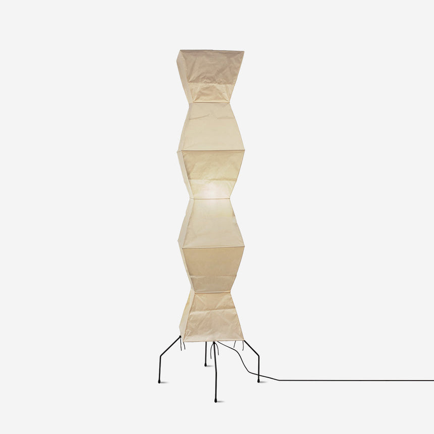 Kaze Rice Paper Floor Lamp - Japanese-Inspired Ambient Glow OpalDwell