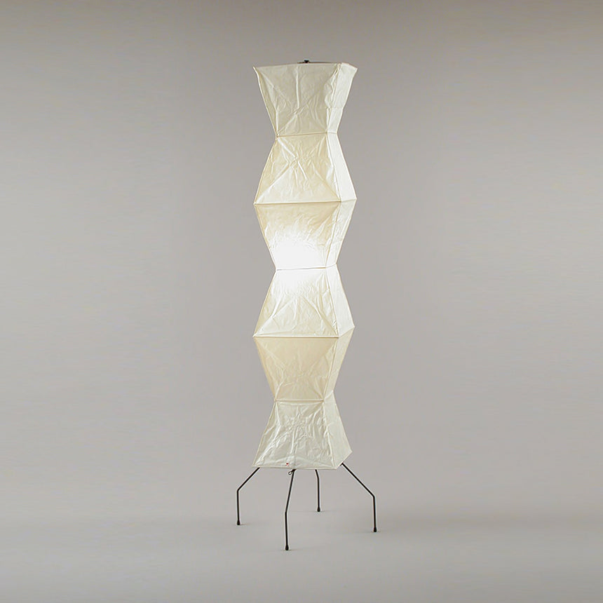 Kaze Rice Paper Floor Lamp - Japanese-Inspired Ambient Glow OpalDwell