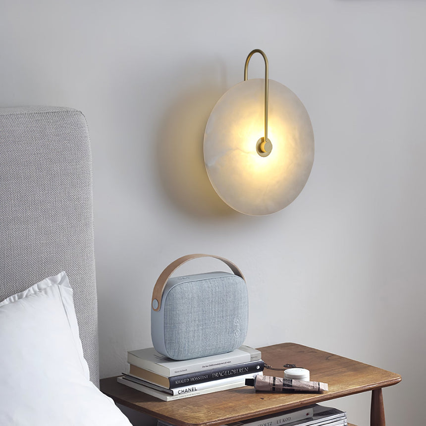 Black Arm Wall Light for Bedroom Accent