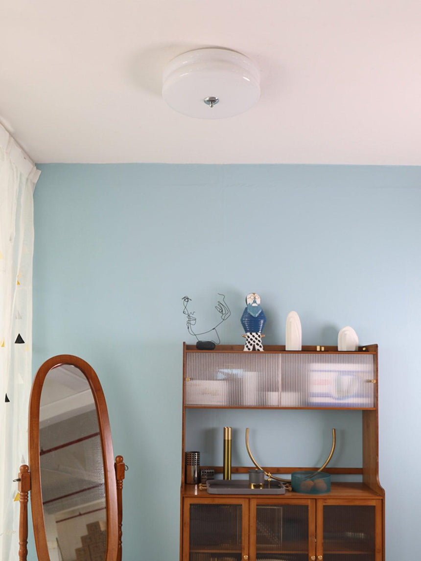 Art Deco Ceiling Light Neutral Light Setting