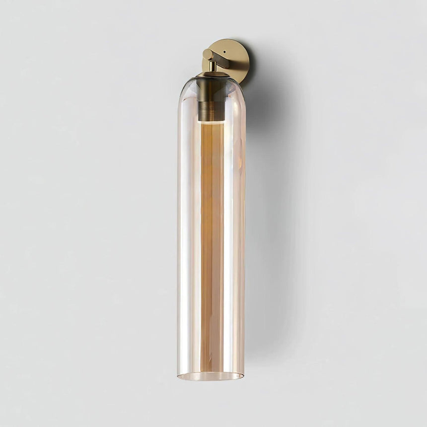LumaGlass Wall Sconce for Cozy Hallway Spaces