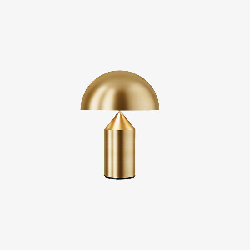Table lamp matte finish texture close-up