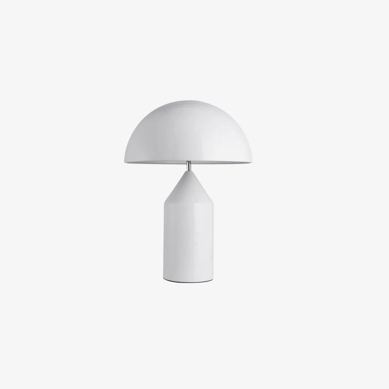 Table lamp geometric composition side profile