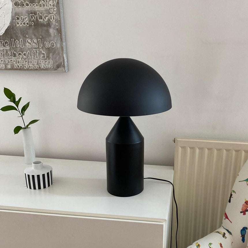 White table lamp LED design for modern homes