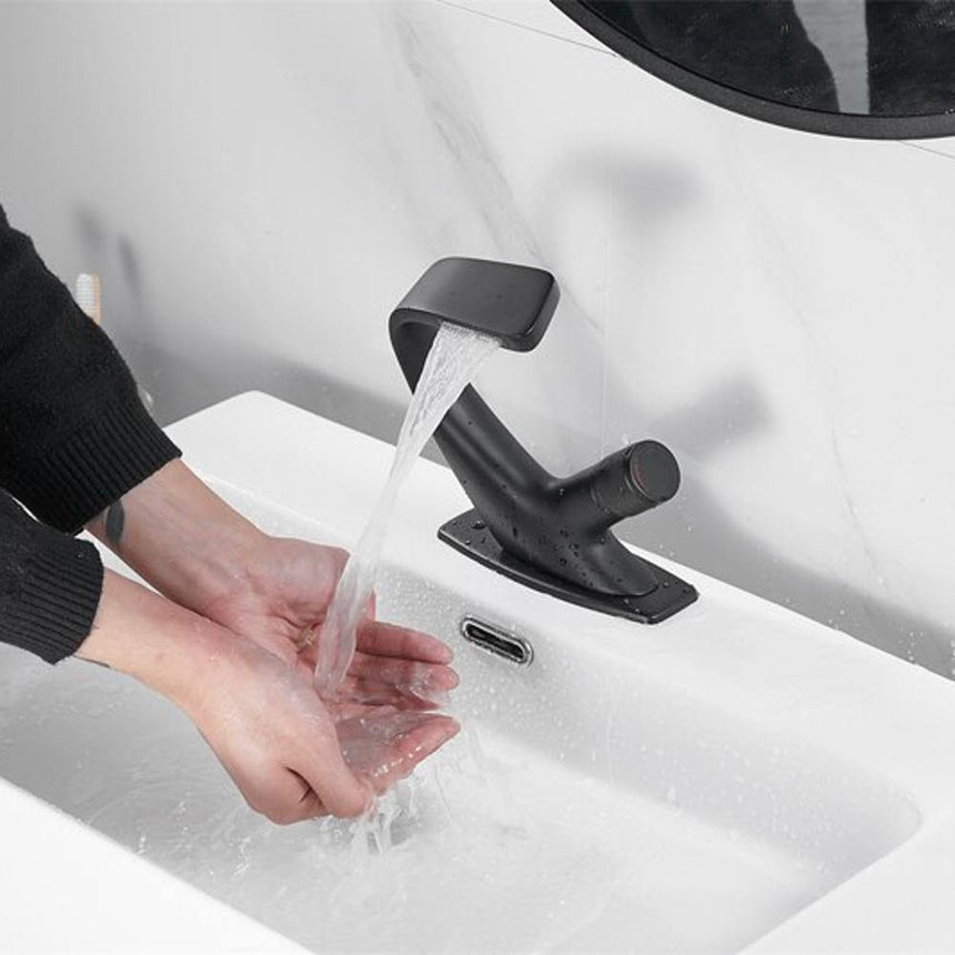 Waterfall Sink Faucet Size Reference