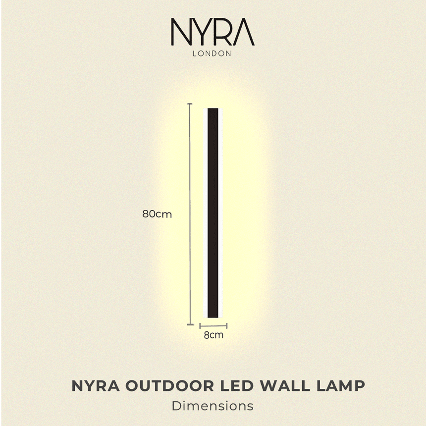 Wall Lamp Extended Form Even Lighting