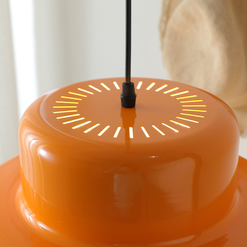 Bauhaus-style metal pendant light for creative spaces