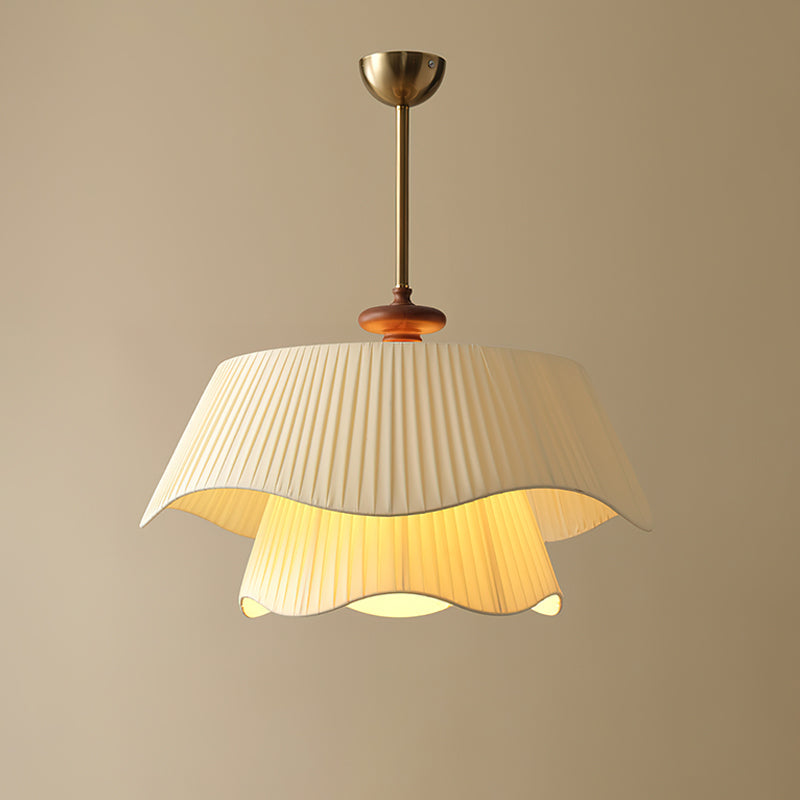 Wood Pendant Light for Covered Outdoor Areas - OpalDwell