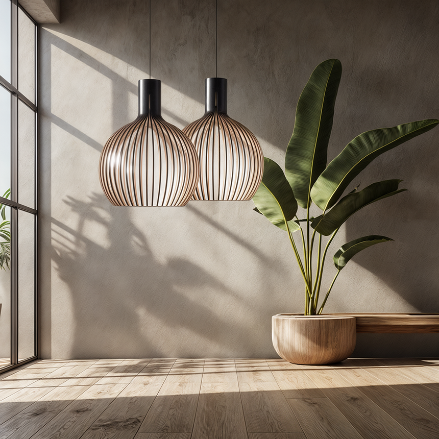 Rustic Cage Fixture for Home Decor Enthusiasts