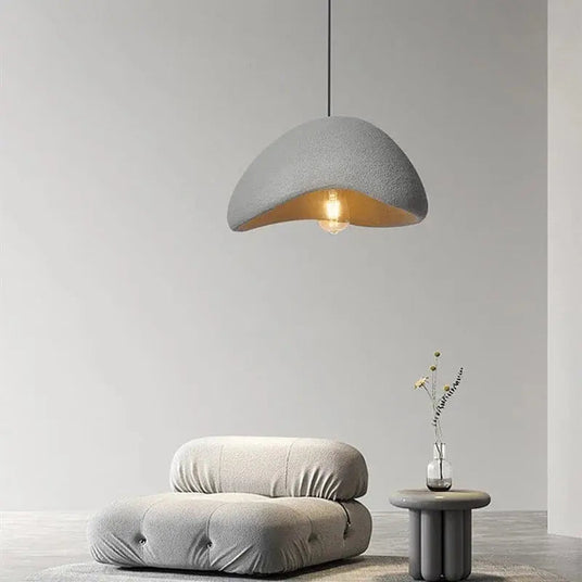 Bohemian ceiling light installed overhead